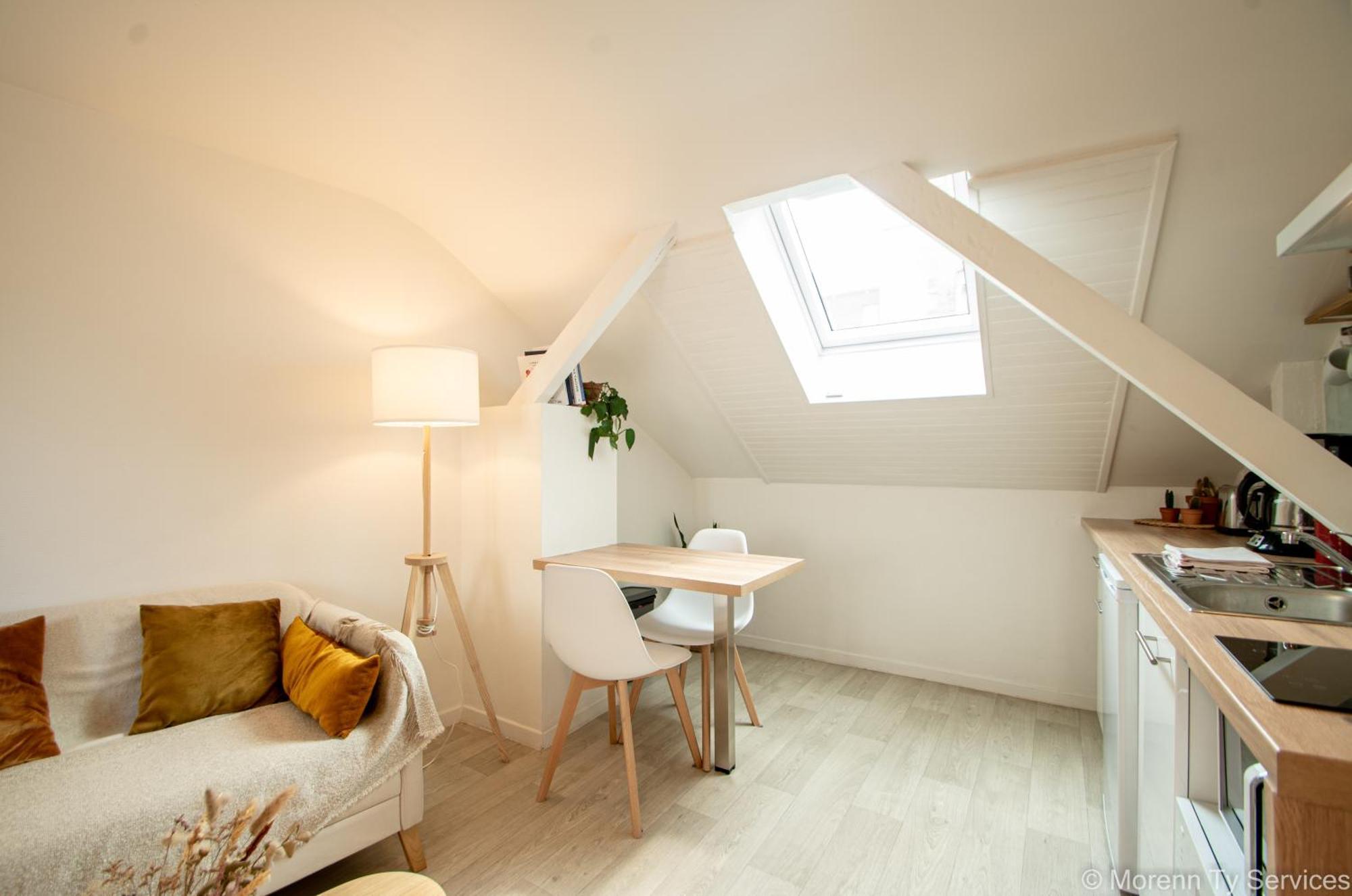 Calme Et Cosy Avec Parking - Ty Ar Gwilen Apartment *