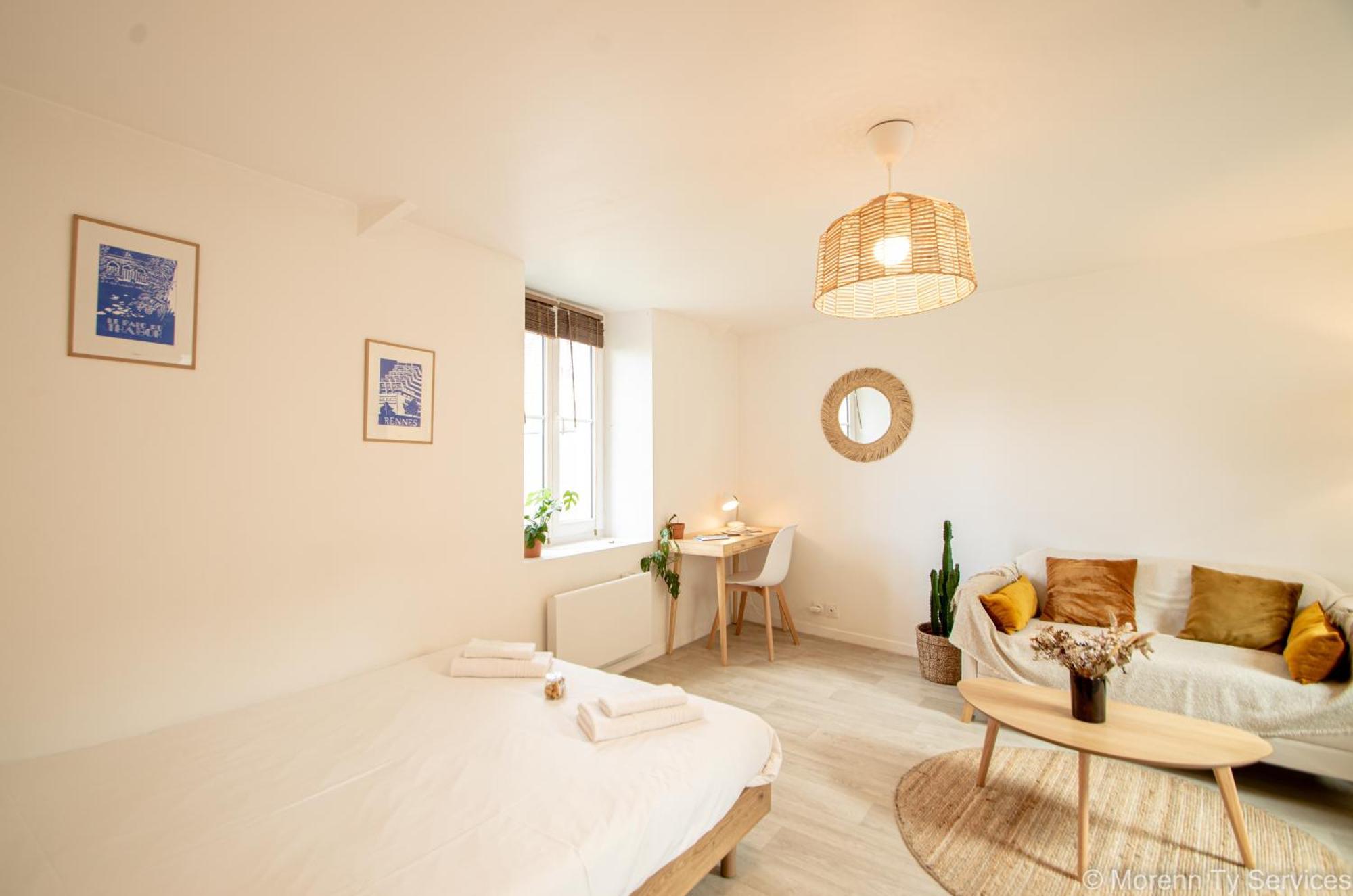 Appartement Calme Et Cosy Avec Parking - Ty Ar Gwilen